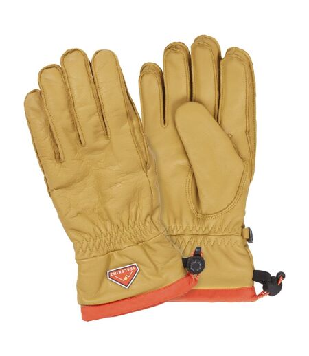 Waterproof Leather Hiking Gloves with Fusion Control for Men and Women