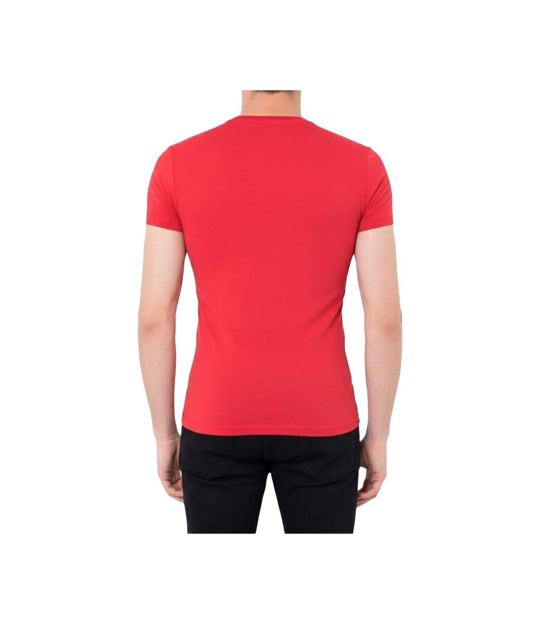 T-shirt Homme Rouge Emporio Armani-2