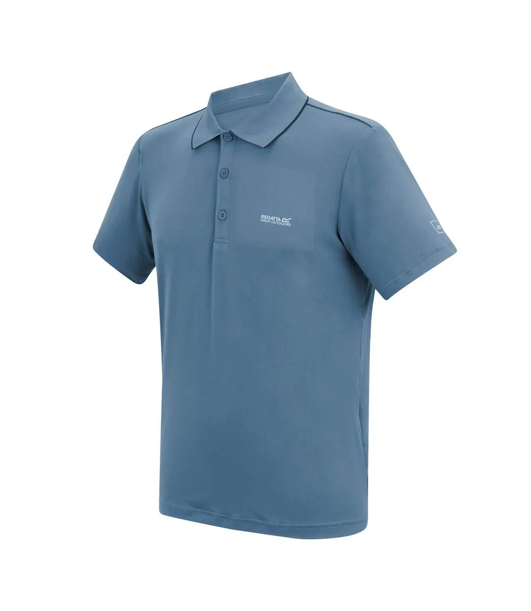 Polo Maverik Homme Bleu Regatta-4