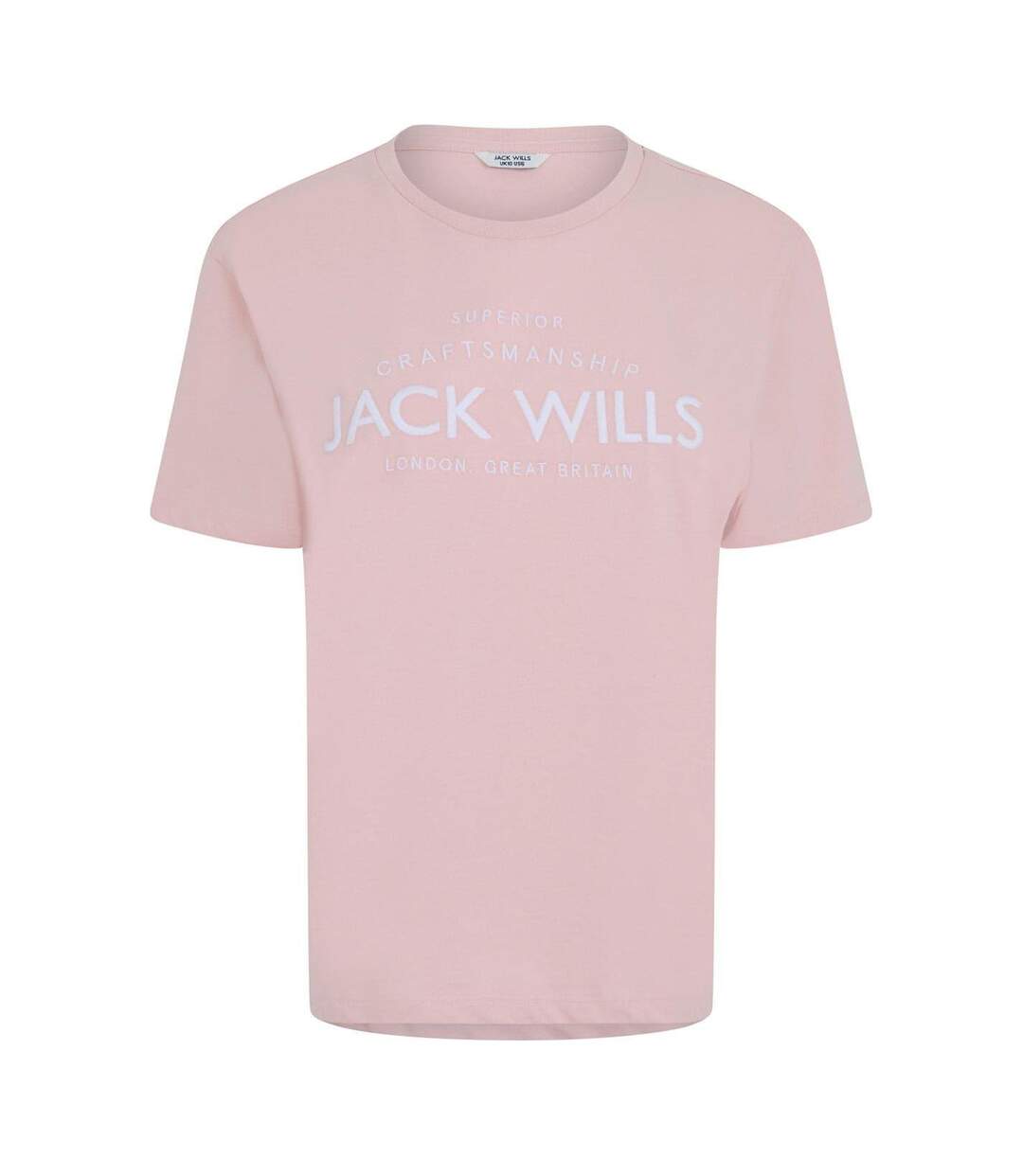 T-shirt Forstal Femme Rose Jack Wills-1
