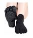 Anti-Slip Trainer Toe Socks - 1 Pack Yoga & Pilates Socks for Men and Women-5