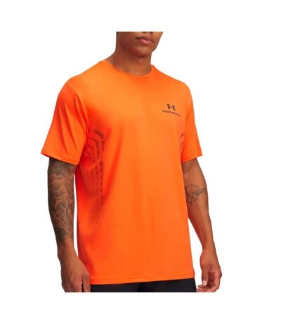 T-shirt de sport orange homme under armour vanish energy graphic - l