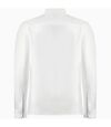 Kustom Kit Mens Superwash 60°C Tailored Long-Sleeved Shirt (White)