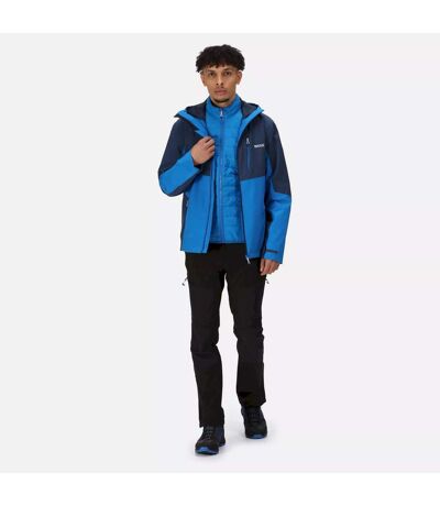 Mens Wentwood Vii 3 In 1 Waterproof Jacket Admiral Blue Sky Diver Blue Regatta