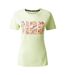 Womens/ladies transquility iii floral t-shirt butterfly green Dare 2B-1