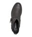 Mens Chad Low Block Heel Motorcycle Boots Black Nicholas Deakins-4