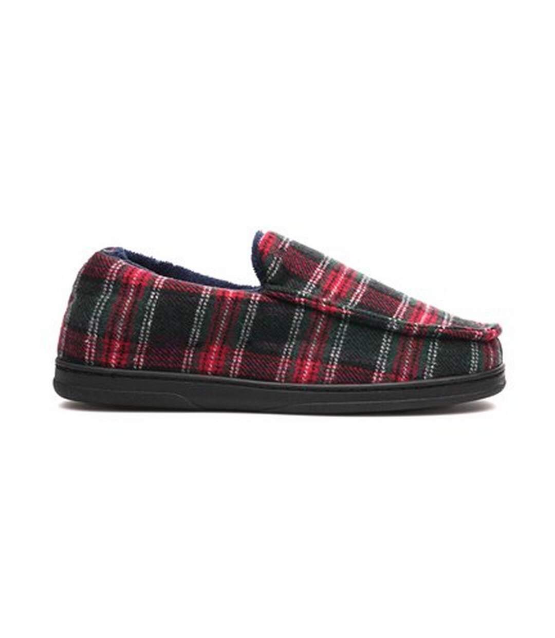 Chaussons homme rouge Slumberzzz