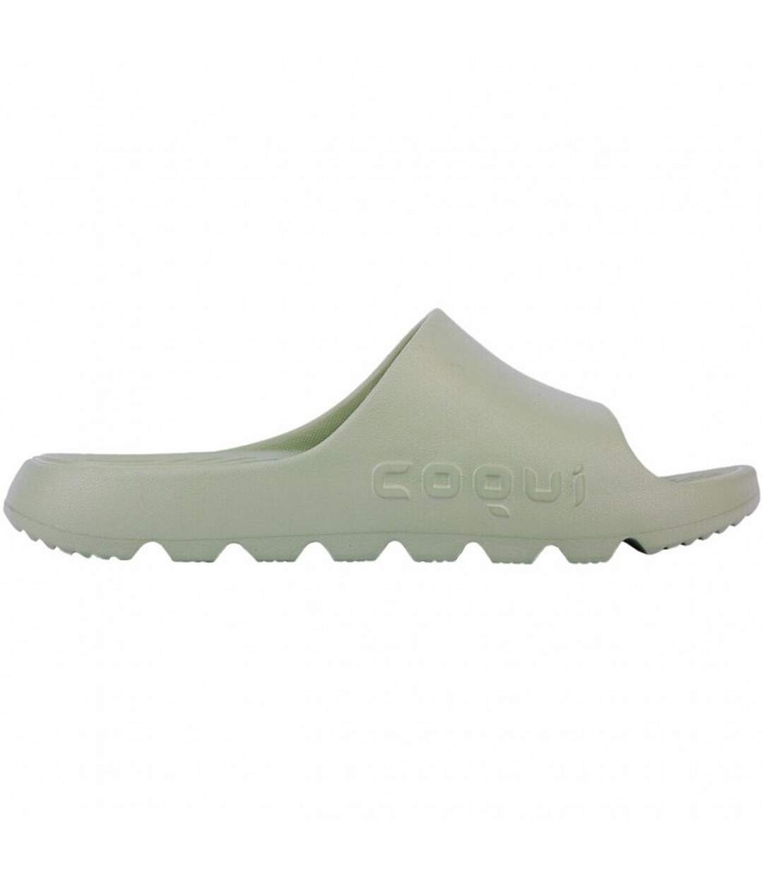 Claquettes Lou Femme Vert Coqui-3