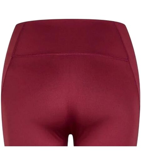 Legging Shine Femme Rouge Rose Everlast