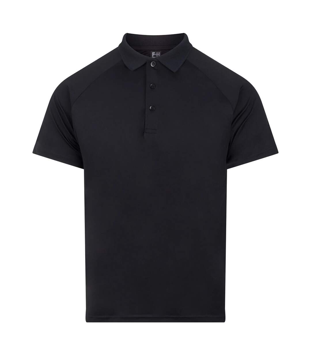 Unisex Adult Team Polo Shirt Black Finden & Hales-2