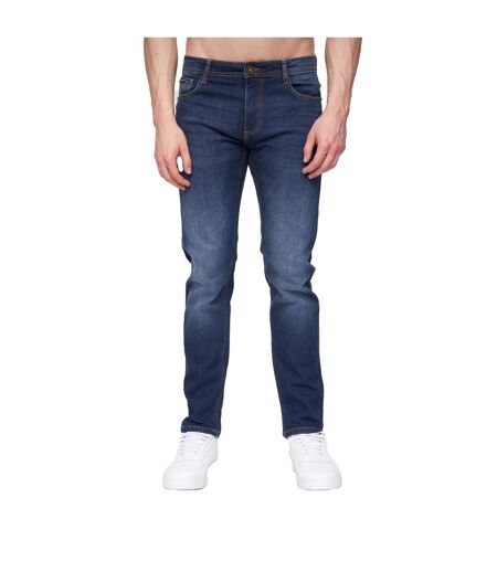Jean mayhen homme bleu foncé délavé Henleys