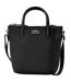 Logo Canvas Crossbody Bag One Size Black Lacoste-1
