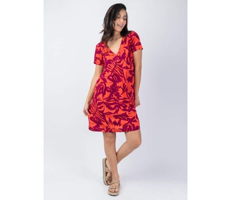 Robe été manches courtes MAJA coupe courte et ample Coton Du Monde