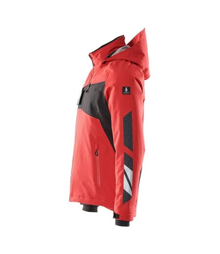 Mens Accelerate Cli Jacket Traffic Red Black Mascot
