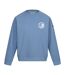 Regatta Mens Nithsdale Wave Crew Neck Sweatshirt (Coronet Blue) - UTRG10638
