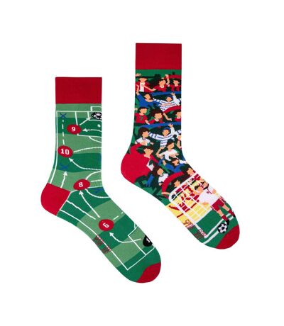 1 Pack Unisex Mismatched Novelty Odd Socks - Football