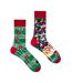 1 Pack Unisex Mismatched Novelty Odd Socks - Football-1