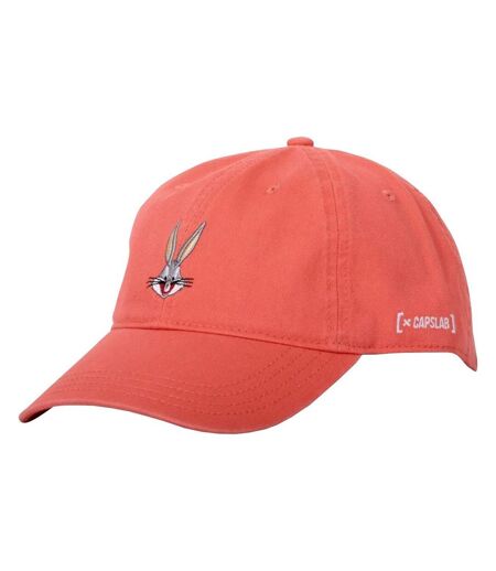 Casquette De Baseball Motif Bugs Bunny Motif/style Looney Tunes Freegun Adulte Orange Capslab