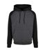Sweat À Capuche Homme Charbon Noir Build Your Brand-1