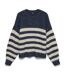 Pull rayé marine femme vero moda fotove stripe-1