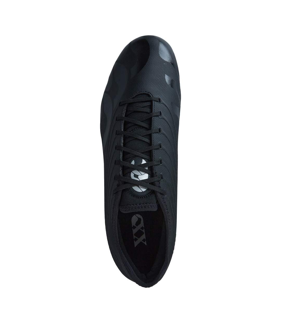 Unisex Adult Stampede Groundbreak Pro Soft Ground Rugby Boots Black Silver Canterbury-3
