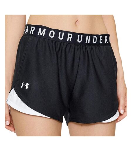 Short Noir Femme Under Armour Ua Play Up 3.0 - L