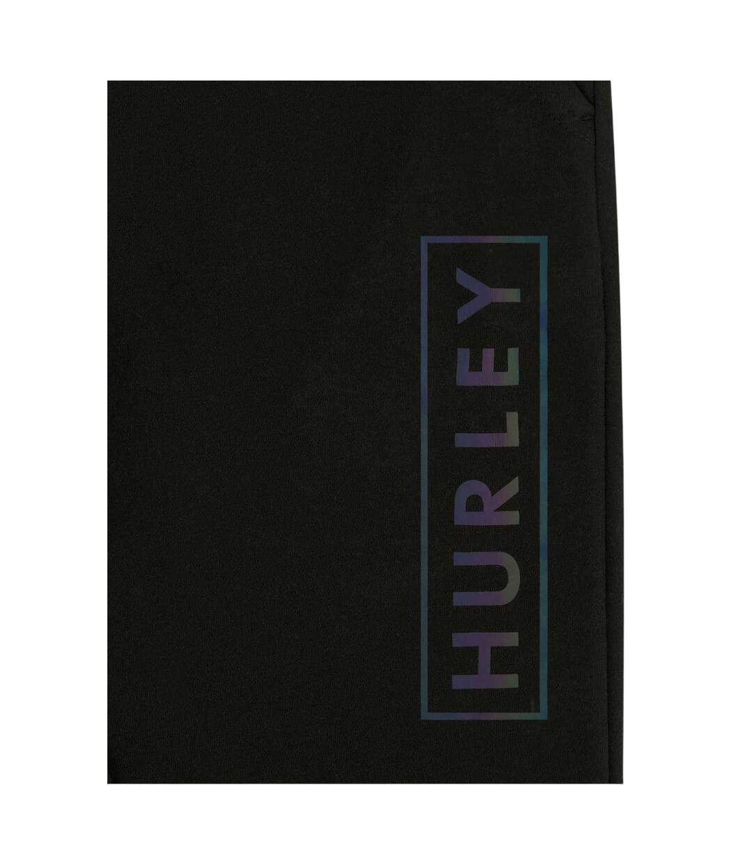 Mens Slim Joggers Black Hurley-3