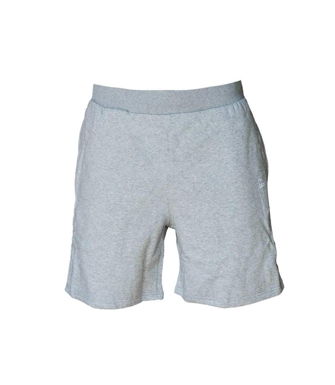 Mens Essentials Shorts Grey New Era-1