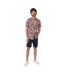 Chemise Motif/style Floral Latham Homme Corail Threadbare-1