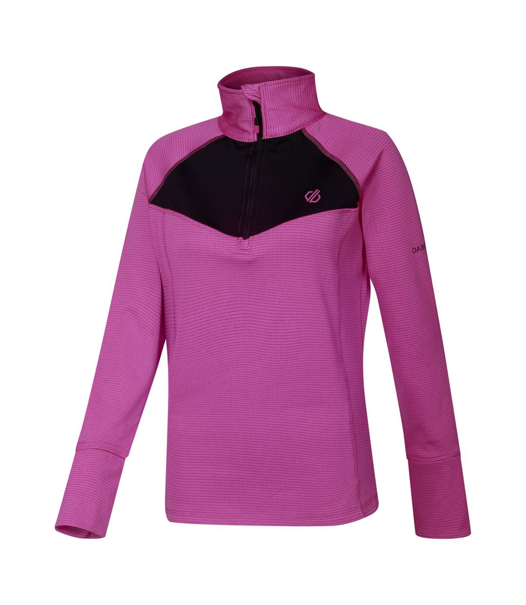 Womens/ladies Iced Core Ii Stretch Midlayer Extreme Pink Black Dare 2B-4
