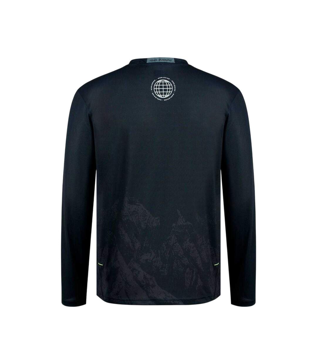 Haut Manches Longues Motif/style Logo Performance Homme Noir Karrimor-2