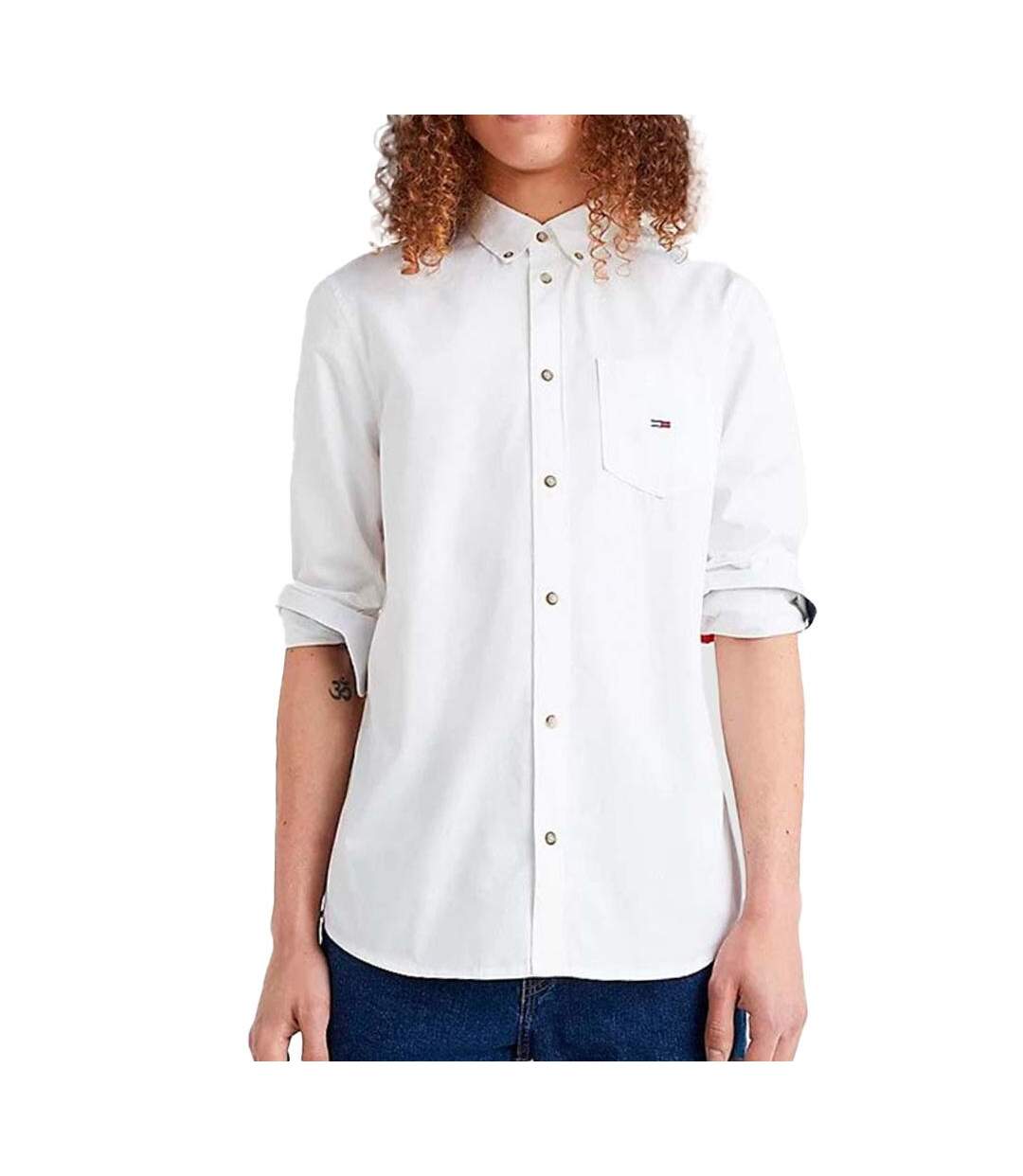 Chemise Blanche Homme Tommy Hilfiger Casual Shirts - L-1