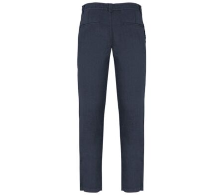 Pantalon en lin - Homme - PATS732 - bleu marine