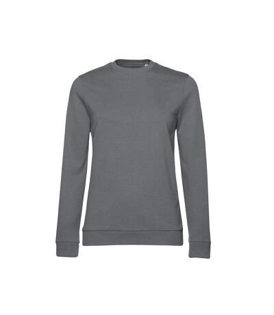 Sweat Femme Gris Éléphant B&C