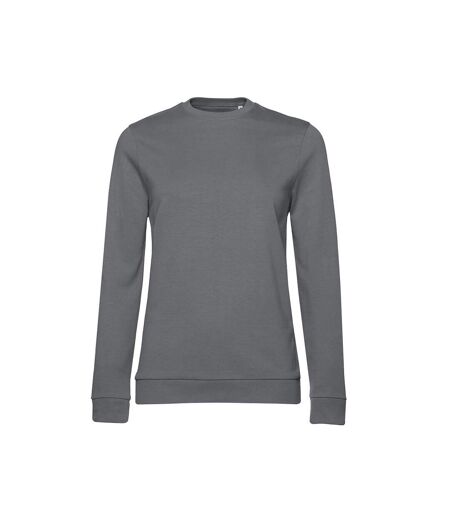 Sweat Femme Gris Éléphant B&C