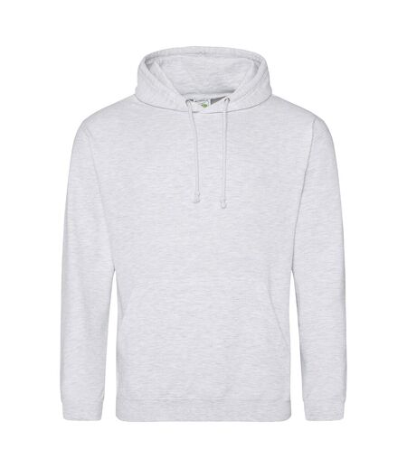 Awdis Unisex College Hooded Sweatshirt / Hoodie (Ash) - UTRW164