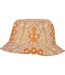 Flexfit Unisex Adult Bandana Printed Bucket Hat (Orange) - UTRW8067