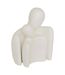 Statuette Couple en Résine Rima 22cm Blanc-1