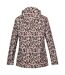 Regatta Womens/Ladies Bayletta Leopard Print Waterproof Jacket (Brown) - UTRG10075