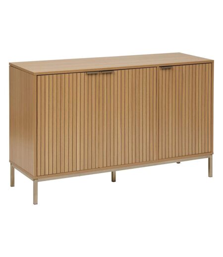 Buffet bas 3 portes en bois TASSO - Beige