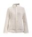 Womens/ladies sontee full zip fleece jacket ecru Weird Fish-1