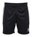 Mens Lead Side Stripe Training Shorts Black Hummel-1