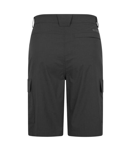 Mens delta stretch cargo shorts black Mountain Warehouse