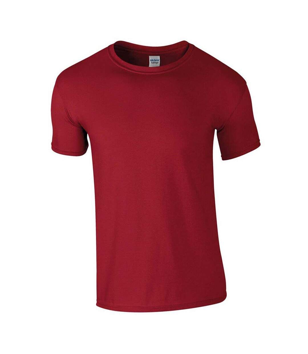 Gildan Mens Soft Style Ringspun T Shirt (Cardinal Red)