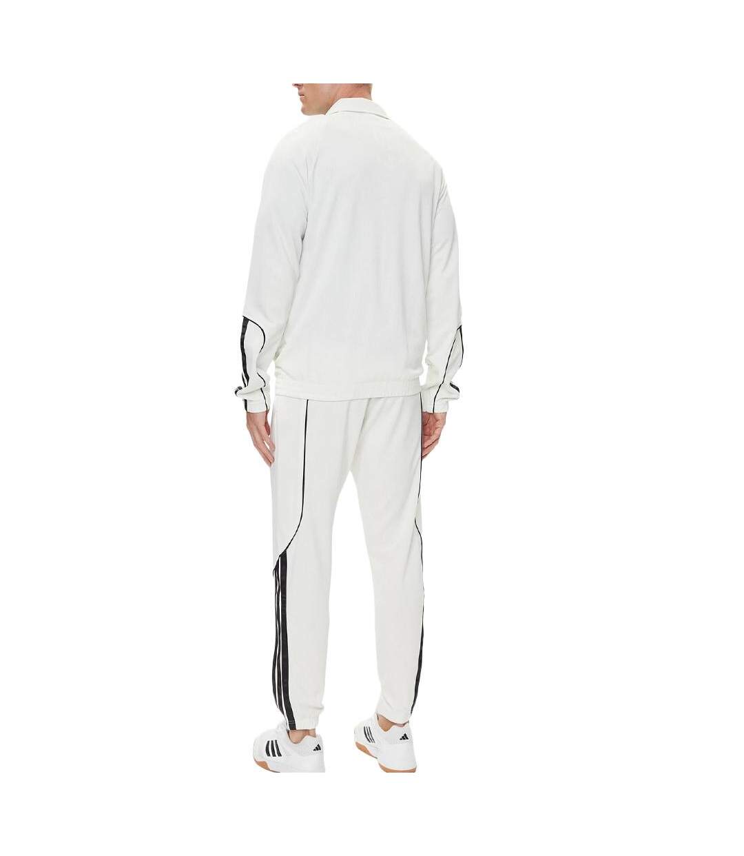 Ensemble de survêtement blanc/noir homme adidas m 3s stadium-2