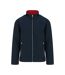Regatta Mens Ascender Fleece Jacket (Navy/Classic Red) - UTRG9969