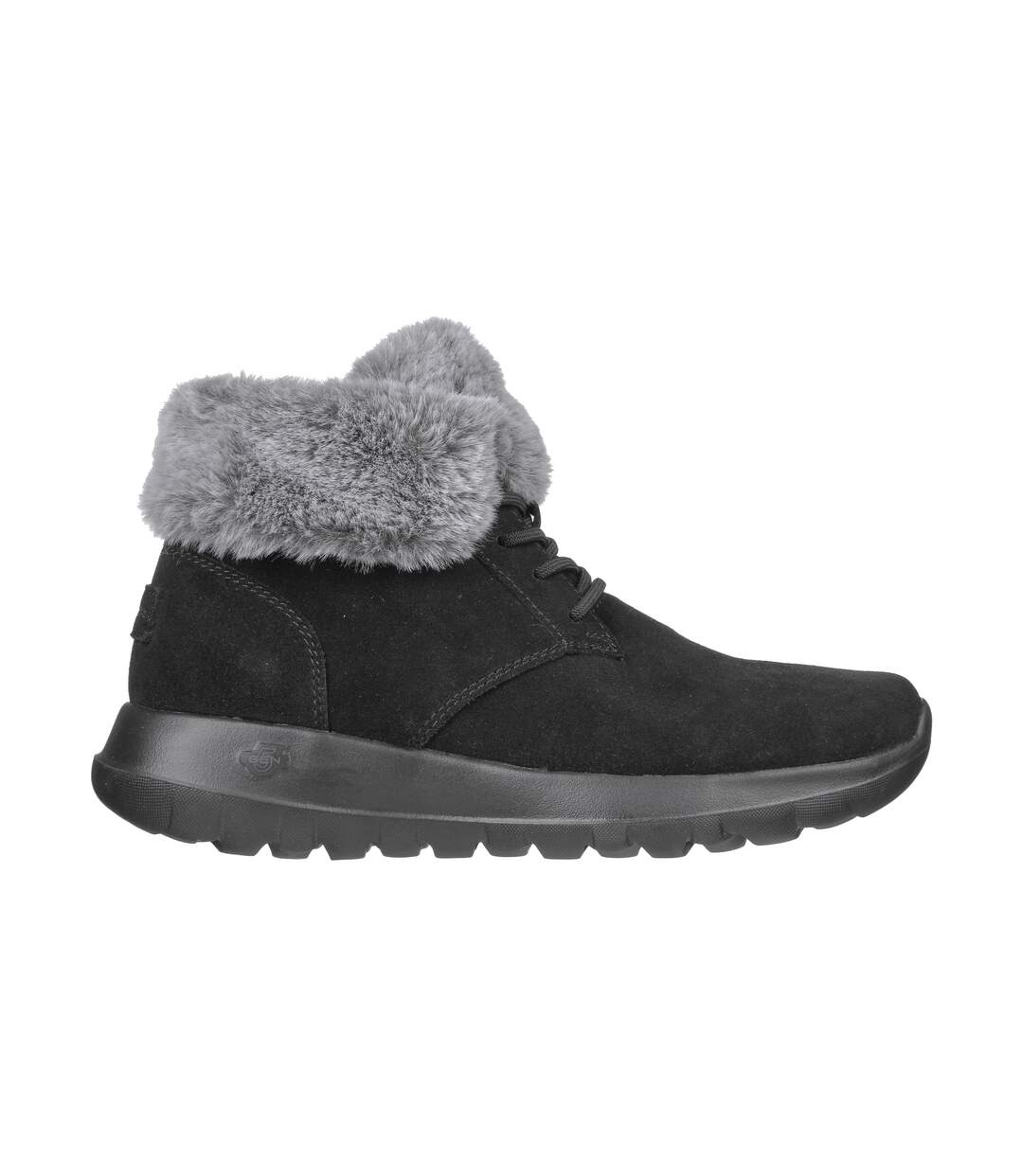 Bottine à Fourrure Cuir Skechers On The Go Joy-2