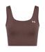 Womens/ladies Motion Logo Tank Top Taupe Under Armour-2