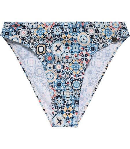 Womens/ladies Chara Bikini Bottoms Navy Panos Emporio