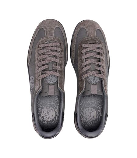 Baskets Ramblas G25 Homme Gris Noir Pretty Green